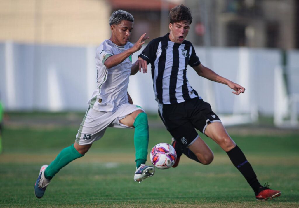 Floresta empata com o Ceará no jogo de ida das quartas de final do Campeonato Cearense Sub-15